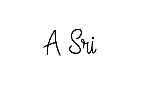 Use a signature maker to create a handwritten signature online. With this signature software, you can design (Angelique-Rose-font-FFP) your own signature for name A Sri. A Sri signature style 5 images and pictures png