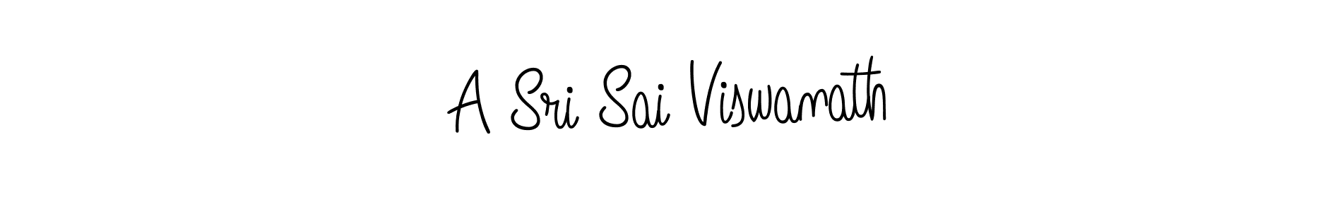 How to make A Sri Sai Viswanath name signature. Use Angelique-Rose-font-FFP style for creating short signs online. This is the latest handwritten sign. A Sri Sai Viswanath signature style 5 images and pictures png