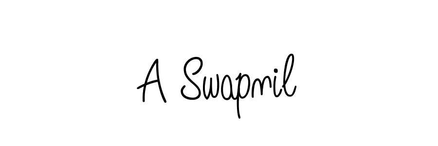 Similarly Angelique-Rose-font-FFP is the best handwritten signature design. Signature creator online .You can use it as an online autograph creator for name A Swapnil. A Swapnil signature style 5 images and pictures png