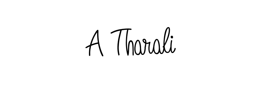 It looks lik you need a new signature style for name A Tharali. Design unique handwritten (Angelique-Rose-font-FFP) signature with our free signature maker in just a few clicks. A Tharali signature style 5 images and pictures png