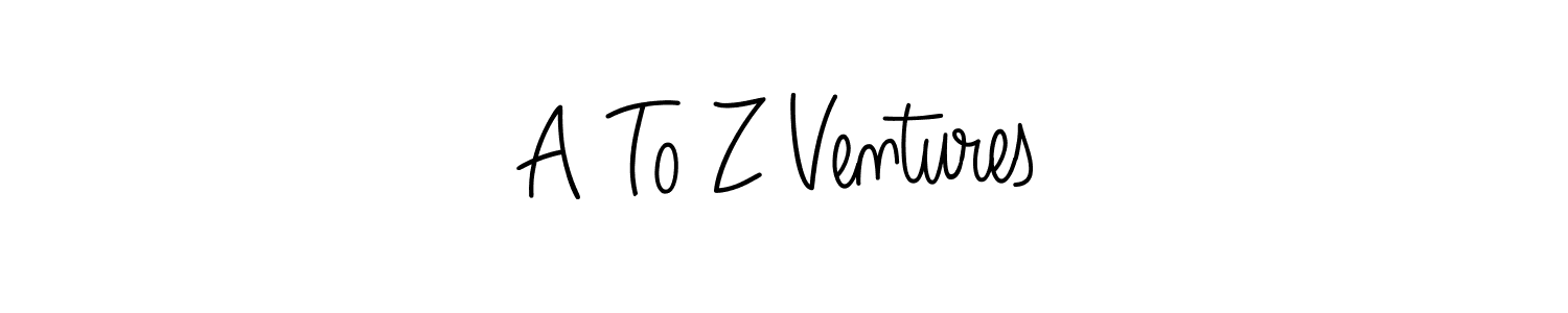 Once you've used our free online signature maker to create your best signature Angelique-Rose-font-FFP style, it's time to enjoy all of the benefits that A To Z Ventures name signing documents. A To Z Ventures signature style 5 images and pictures png