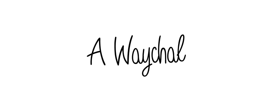 You can use this online signature creator to create a handwritten signature for the name A Waychal. This is the best online autograph maker. A Waychal signature style 5 images and pictures png
