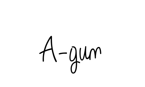 Make a beautiful signature design for name A-gun. Use this online signature maker to create a handwritten signature for free. A-gun signature style 5 images and pictures png