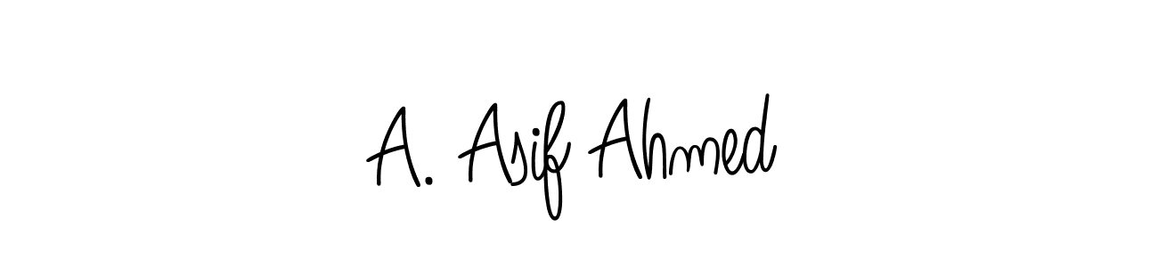 Also we have A. Asif Ahmed name is the best signature style. Create professional handwritten signature collection using Angelique-Rose-font-FFP autograph style. A. Asif Ahmed signature style 5 images and pictures png