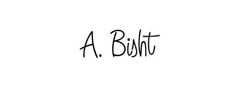 It looks lik you need a new signature style for name A. Bisht. Design unique handwritten (Angelique-Rose-font-FFP) signature with our free signature maker in just a few clicks. A. Bisht signature style 5 images and pictures png