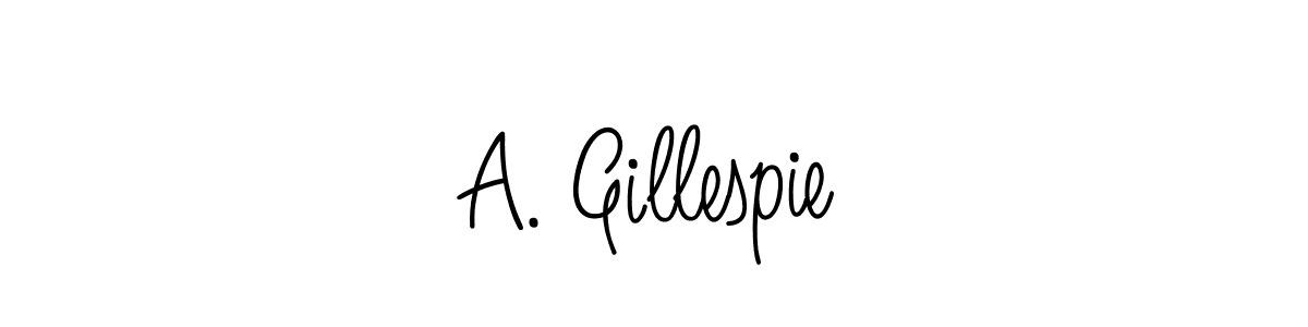 Similarly Angelique-Rose-font-FFP is the best handwritten signature design. Signature creator online .You can use it as an online autograph creator for name A. Gillespie. A. Gillespie signature style 5 images and pictures png