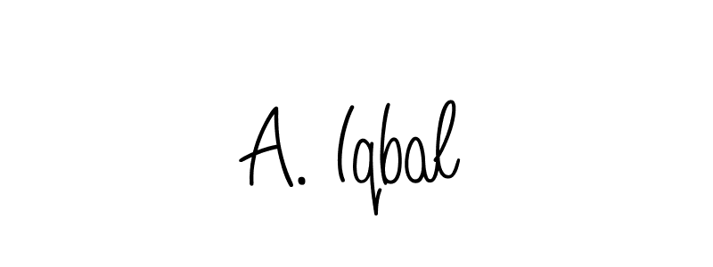 This is the best signature style for the A. Iqbal name. Also you like these signature font (Angelique-Rose-font-FFP). Mix name signature. A. Iqbal signature style 5 images and pictures png