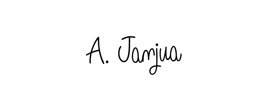 Angelique-Rose-font-FFP is a professional signature style that is perfect for those who want to add a touch of class to their signature. It is also a great choice for those who want to make their signature more unique. Get A. Janjua name to fancy signature for free. A. Janjua signature style 5 images and pictures png
