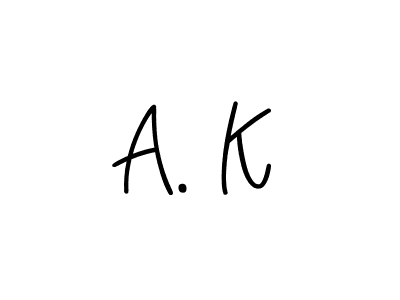 This is the best signature style for the A. K name. Also you like these signature font (Angelique-Rose-font-FFP). Mix name signature. A. K signature style 5 images and pictures png