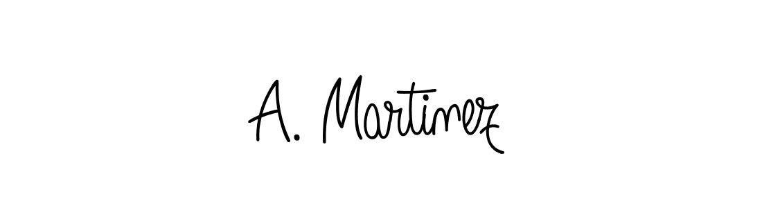 Best and Professional Signature Style for A. Martinez. Angelique-Rose-font-FFP Best Signature Style Collection. A. Martinez signature style 5 images and pictures png