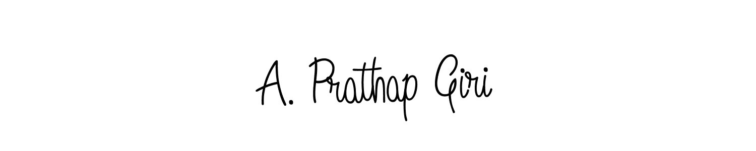 Check out images of Autograph of A. Prathap Giri name. Actor A. Prathap Giri Signature Style. Angelique-Rose-font-FFP is a professional sign style online. A. Prathap Giri signature style 5 images and pictures png
