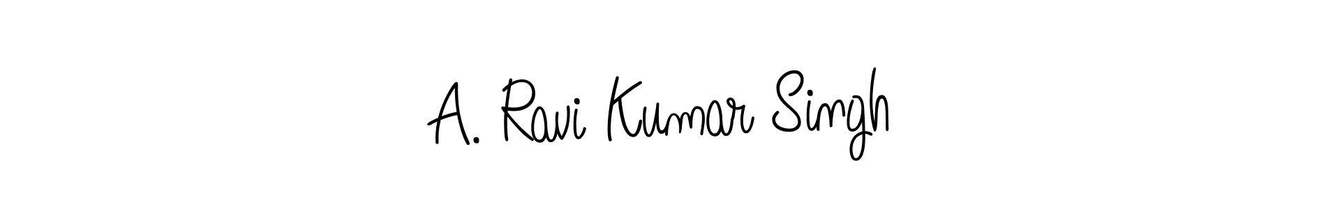 Make a short A. Ravi Kumar Singh signature style. Manage your documents anywhere anytime using Angelique-Rose-font-FFP. Create and add eSignatures, submit forms, share and send files easily. A. Ravi Kumar Singh signature style 5 images and pictures png