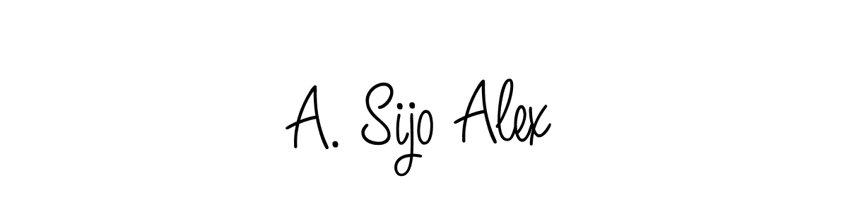 Make a short A. Sijo Alex signature style. Manage your documents anywhere anytime using Angelique-Rose-font-FFP. Create and add eSignatures, submit forms, share and send files easily. A. Sijo Alex signature style 5 images and pictures png