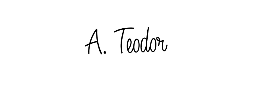 Similarly Angelique-Rose-font-FFP is the best handwritten signature design. Signature creator online .You can use it as an online autograph creator for name A. Teodor. A. Teodor signature style 5 images and pictures png