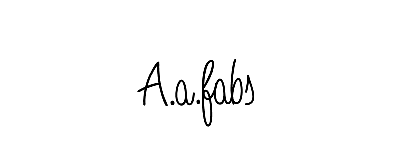 Once you've used our free online signature maker to create your best signature Angelique-Rose-font-FFP style, it's time to enjoy all of the benefits that A.a.fabs name signing documents. A.a.fabs signature style 5 images and pictures png