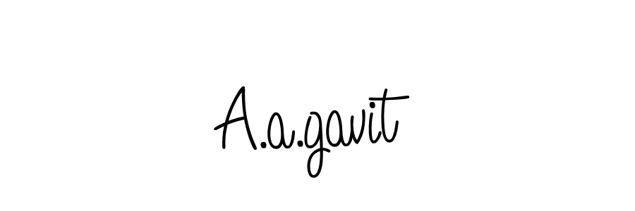Here are the top 10 professional signature styles for the name A.a.gavit. These are the best autograph styles you can use for your name. A.a.gavit signature style 5 images and pictures png