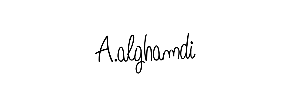 Create a beautiful signature design for name A.alghamdi. With this signature (Angelique-Rose-font-FFP) fonts, you can make a handwritten signature for free. A.alghamdi signature style 5 images and pictures png