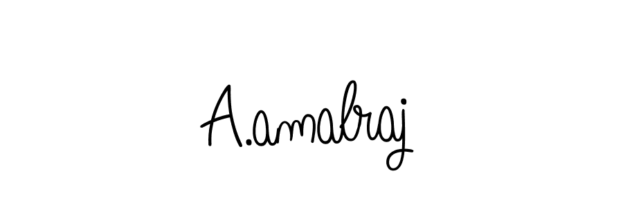 Make a short A.amalraj signature style. Manage your documents anywhere anytime using Angelique-Rose-font-FFP. Create and add eSignatures, submit forms, share and send files easily. A.amalraj signature style 5 images and pictures png