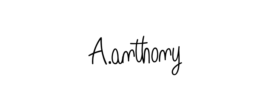 Angelique-Rose-font-FFP is a professional signature style that is perfect for those who want to add a touch of class to their signature. It is also a great choice for those who want to make their signature more unique. Get A.anthony name to fancy signature for free. A.anthony signature style 5 images and pictures png