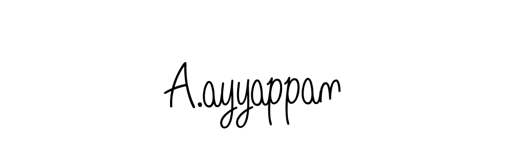 This is the best signature style for the A.ayyappan name. Also you like these signature font (Angelique-Rose-font-FFP). Mix name signature. A.ayyappan signature style 5 images and pictures png