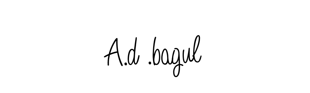 Check out images of Autograph of A.d .bagul name. Actor A.d .bagul Signature Style. Angelique-Rose-font-FFP is a professional sign style online. A.d .bagul signature style 5 images and pictures png