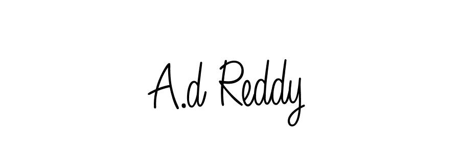 Make a beautiful signature design for name A.d Reddy. Use this online signature maker to create a handwritten signature for free. A.d Reddy signature style 5 images and pictures png