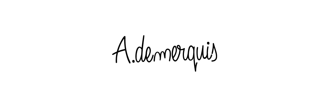 You can use this online signature creator to create a handwritten signature for the name A.demerquis. This is the best online autograph maker. A.demerquis signature style 5 images and pictures png