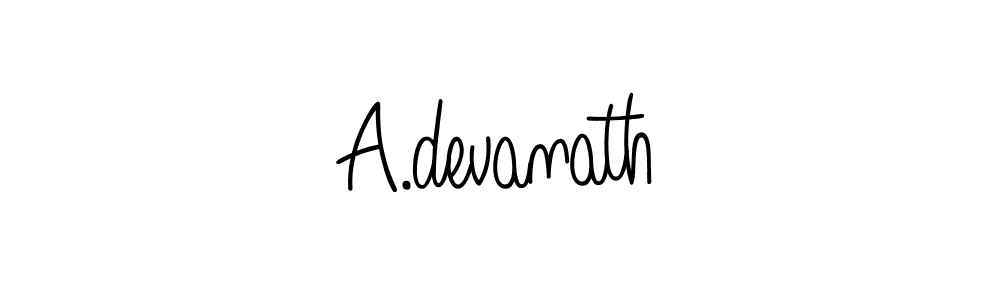 Here are the top 10 professional signature styles for the name A.devanath. These are the best autograph styles you can use for your name. A.devanath signature style 5 images and pictures png