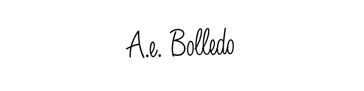 Make a beautiful signature design for name A.e. Bolledo. Use this online signature maker to create a handwritten signature for free. A.e. Bolledo signature style 5 images and pictures png