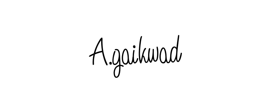 Once you've used our free online signature maker to create your best signature Angelique-Rose-font-FFP style, it's time to enjoy all of the benefits that A.gaikwad name signing documents. A.gaikwad signature style 5 images and pictures png