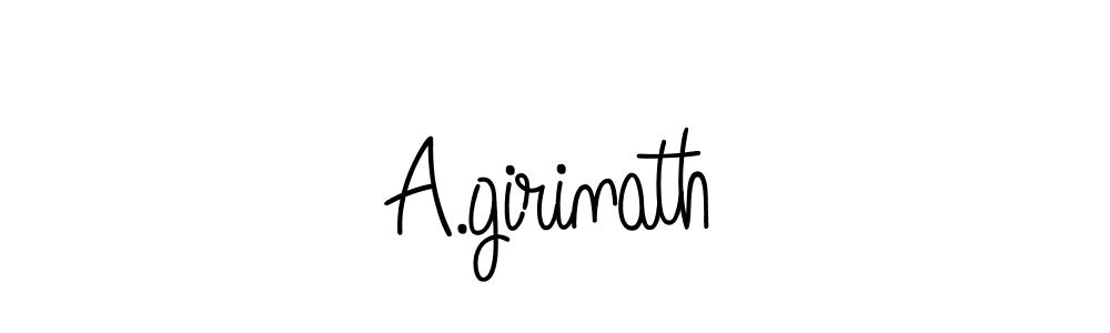 Best and Professional Signature Style for A.girinath. Angelique-Rose-font-FFP Best Signature Style Collection. A.girinath signature style 5 images and pictures png