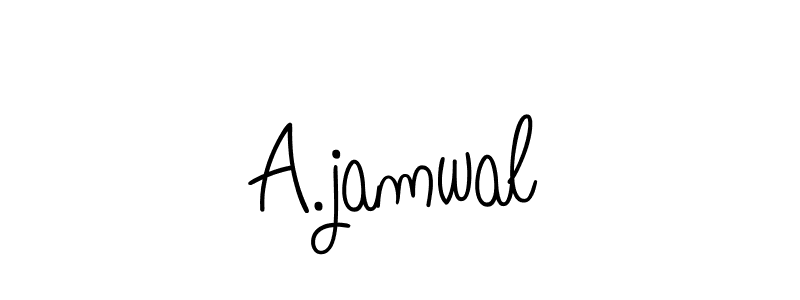 Check out images of Autograph of A.jamwal name. Actor A.jamwal Signature Style. Angelique-Rose-font-FFP is a professional sign style online. A.jamwal signature style 5 images and pictures png