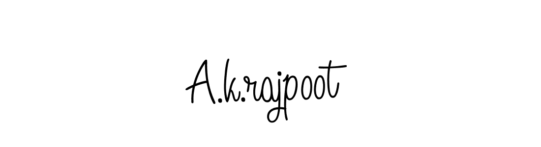 Best and Professional Signature Style for A.k.rajpoot. Angelique-Rose-font-FFP Best Signature Style Collection. A.k.rajpoot signature style 5 images and pictures png