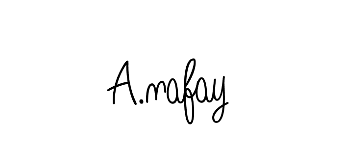 Best and Professional Signature Style for A.nafay. Angelique-Rose-font-FFP Best Signature Style Collection. A.nafay signature style 5 images and pictures png