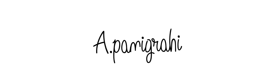 if you are searching for the best signature style for your name A.panigrahi. so please give up your signature search. here we have designed multiple signature styles  using Angelique-Rose-font-FFP. A.panigrahi signature style 5 images and pictures png