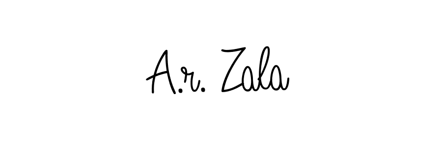 Check out images of Autograph of A.r. Zala name. Actor A.r. Zala Signature Style. Angelique-Rose-font-FFP is a professional sign style online. A.r. Zala signature style 5 images and pictures png