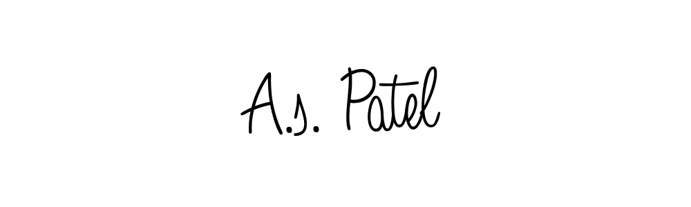 Similarly Angelique-Rose-font-FFP is the best handwritten signature design. Signature creator online .You can use it as an online autograph creator for name A.s. Patel. A.s. Patel signature style 5 images and pictures png