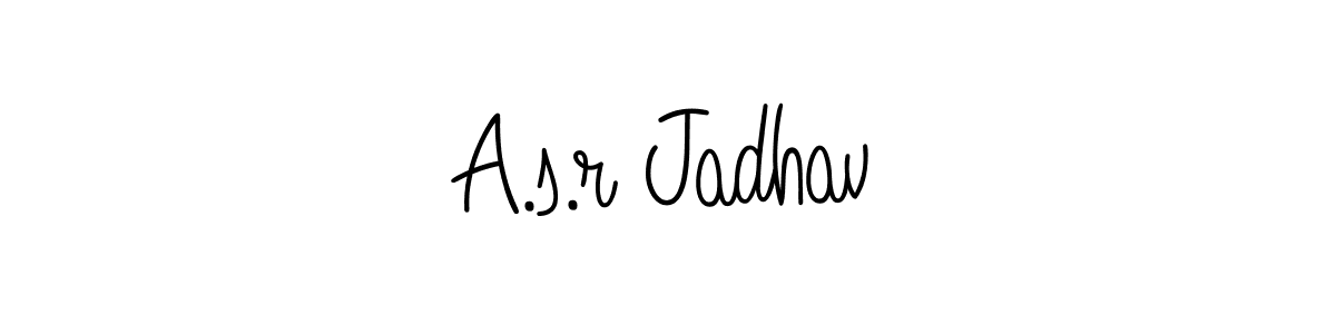 You can use this online signature creator to create a handwritten signature for the name A.s.r Jadhav. This is the best online autograph maker. A.s.r Jadhav signature style 5 images and pictures png