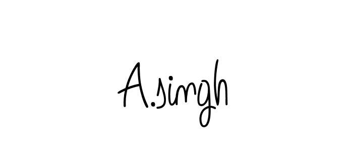 This is the best signature style for the A.singh name. Also you like these signature font (Angelique-Rose-font-FFP). Mix name signature. A.singh signature style 5 images and pictures png