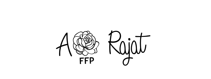 You can use this online signature creator to create a handwritten signature for the name A4 Rajat. This is the best online autograph maker. A4 Rajat signature style 5 images and pictures png