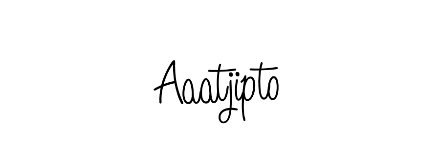 How to Draw Aaatjipto signature style? Angelique-Rose-font-FFP is a latest design signature styles for name Aaatjipto. Aaatjipto signature style 5 images and pictures png