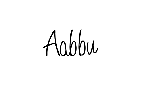 How to make Aabbu signature? Angelique-Rose-font-FFP is a professional autograph style. Create handwritten signature for Aabbu name. Aabbu signature style 5 images and pictures png