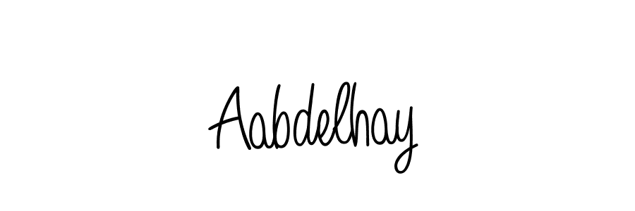 Make a beautiful signature design for name Aabdelhay. Use this online signature maker to create a handwritten signature for free. Aabdelhay signature style 5 images and pictures png