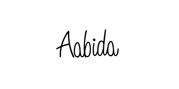 Also we have Aabida name is the best signature style. Create professional handwritten signature collection using Angelique-Rose-font-FFP autograph style. Aabida signature style 5 images and pictures png