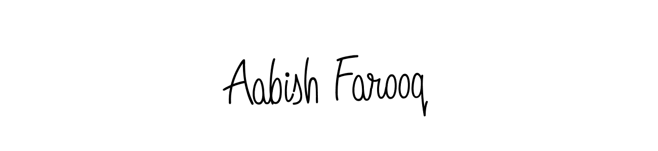 Angelique-Rose-font-FFP is a professional signature style that is perfect for those who want to add a touch of class to their signature. It is also a great choice for those who want to make their signature more unique. Get Aabish Farooq name to fancy signature for free. Aabish Farooq signature style 5 images and pictures png