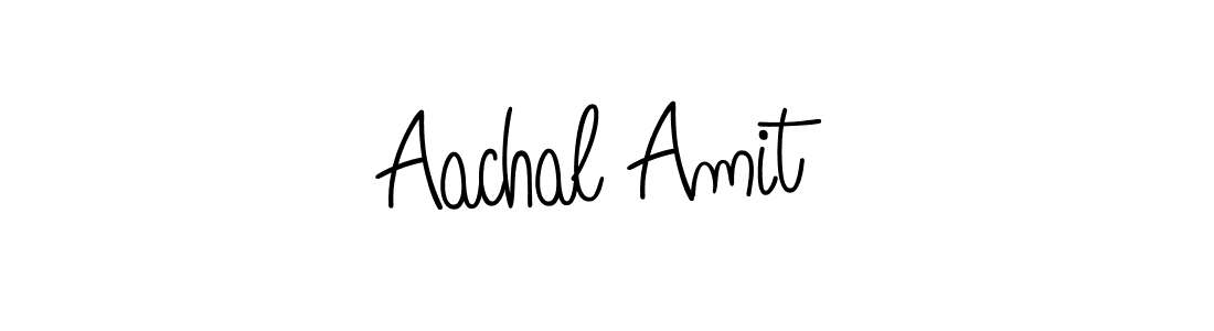 How to Draw Aachal Amit signature style? Angelique-Rose-font-FFP is a latest design signature styles for name Aachal Amit. Aachal Amit signature style 5 images and pictures png