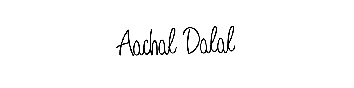 Also You can easily find your signature by using the search form. We will create Aachal Dalal name handwritten signature images for you free of cost using Angelique-Rose-font-FFP sign style. Aachal Dalal signature style 5 images and pictures png