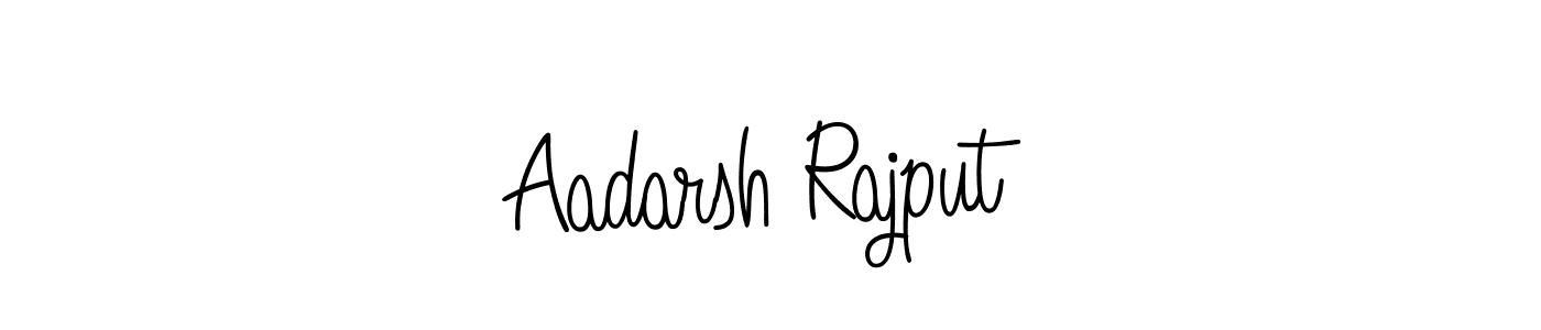 Create a beautiful signature design for name Aadarsh Rajput. With this signature (Angelique-Rose-font-FFP) fonts, you can make a handwritten signature for free. Aadarsh Rajput signature style 5 images and pictures png