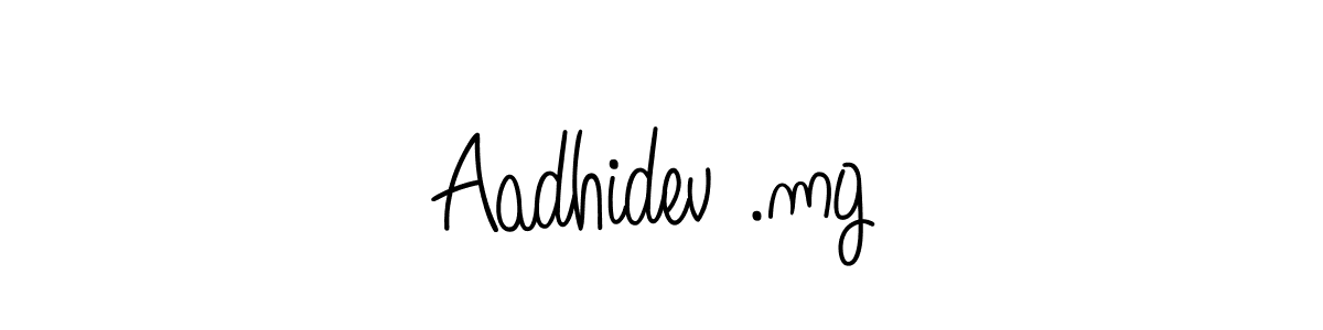 Here are the top 10 professional signature styles for the name Aadhidev .mg. These are the best autograph styles you can use for your name. Aadhidev .mg signature style 5 images and pictures png