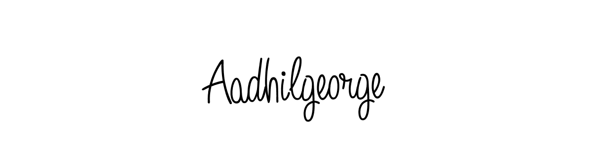 How to make Aadhilgeorge signature? Angelique-Rose-font-FFP is a professional autograph style. Create handwritten signature for Aadhilgeorge name. Aadhilgeorge signature style 5 images and pictures png
